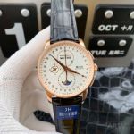 JH Factory Mido Baroncelli Moonphase Automatic M8607.3.M1.42 Rose Gold Case 42 MM 7751 Watch